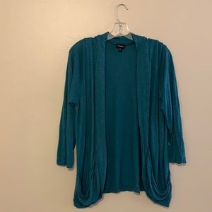 Turquoise light cardigan